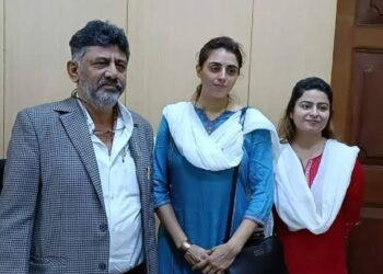 ನೀಶಾ ಯೋಗೇಶ್ವ‌ರ್ ಪಕ್ಷ ಸೇರ್ಪಡೆಗೆ ನೋ ಎಮದ ಡಿಕೆಶಿ ! ನಿಶಾ ಪಾಲಿಗೆ ಕಾಂಗ್ರೆಸ್ ಬಾಗಿಲು ಬಂದ್ !