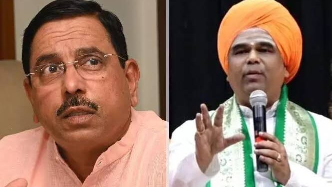 ಕೇಂದ್ರ ಸಚಿವ ಪ್ರಹ್ಲಾದ್ ಜೋಷಿಗೆ ದೊಡ್ಡ ಶಾಕ್ ಕೊಟ್ಟ ದಿಂಗಾಲೇಶ್ವರ ಶ್ರೀಗಳು ! ಖುದ್ದು ಚುನಾವಣೆಗೆ ದುಮುಕಿದ ಸ್ವಾಮೀಜಿ !