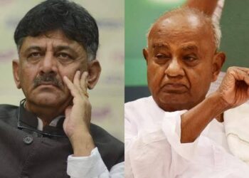 ದೇವೇಗೌಡರ ಚಿಲ್ಲರೆ ಹೇಳಿಕೆಗಳಿಗೆ ನಾನು ಪ್ರತಿಕ್ರಿಯಿಸಲ್ಲ !  ರೊಚ್ಚಿಗೆದ್ದ ಡಿಕೆಶಿ !