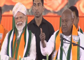 ಕೈವಾರ ತಾತಯ್ಯರನ್ನು ನೆನೆದು ದೇವೇಗೌಡರನ್ನು ಹಾಡಿ ಹೊಗಳಿದ ಪ್ರಧಾನಿ