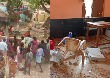 ಮೂಲಭೂತ ಸೌಕರ್ಯ ಕೊರತೆ; ಇವಿಎಂ ಧ್ವಂಸ ಮಾಡಿ ಆಕ್ರೋಶ ವ್ಯಕ್ತಪಡಿಸಿದ ಮತದಾರರು