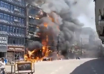 ಪಾಟ್ನಾ ಹೋಟೆಲ್ ನಲ್ಲಿ ಬೆಂಕಿ; 6 ಜನ ಸಾವು, 10 ಜನರ ಸ್ಥಿತಿ ಗಂಭೀರ