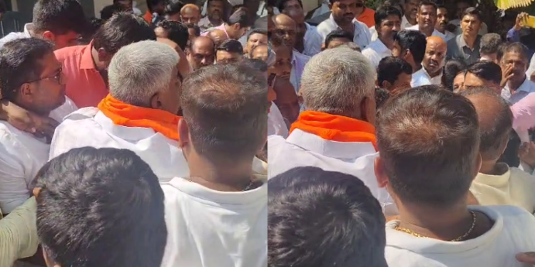 ಅಭಿಮಾನಿಗಳ ಎದುರು ಕಣ್ಣೀರು ಸುರಿಸಿದ ಮಾಜಿ ಸಚಿವ ರೇವಣ್ಣ