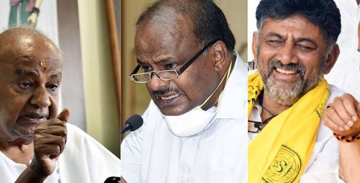 ಡಿಕೆಶಿಯನ್ನ CD ಶಿವು ಎಂದು ಜರಿದ ಹೆಚ್.ಡಿ.ಕೆ ! ಇಬ್ಬರು ನಾಯಕರ ನಡುವೆ ಮಾತಿನ ಯುದ್ಧ !