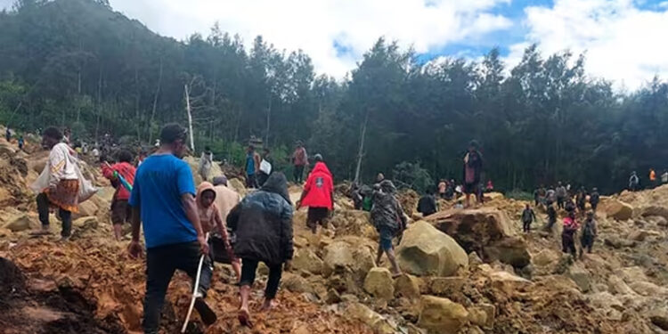 ಪಪುವಾ ನ್ಯೂಗಿನಿಯಾದಲ್ಲಿ ಭೂ ಕುಸಿತಕ್ಕೆ 2 ಸಾವಿರಕ್ಕೂ ಅಧಿಕ ಜನ ಜೀವಂತ ಸಮಾಧಿ