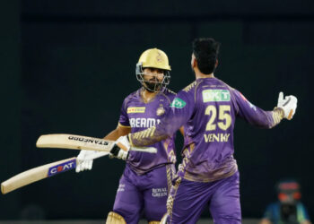 ಭರ್ಜರಿ ಗೆಲುವಿನೊಂದಿಗೆ ನಾಲ್ಕನೇ ಬಾರಿ ಫೈನಲ್ ಪ್ರವೇಶಿಸಿದ ಕೋಲ್ಕತ್ತಾ!