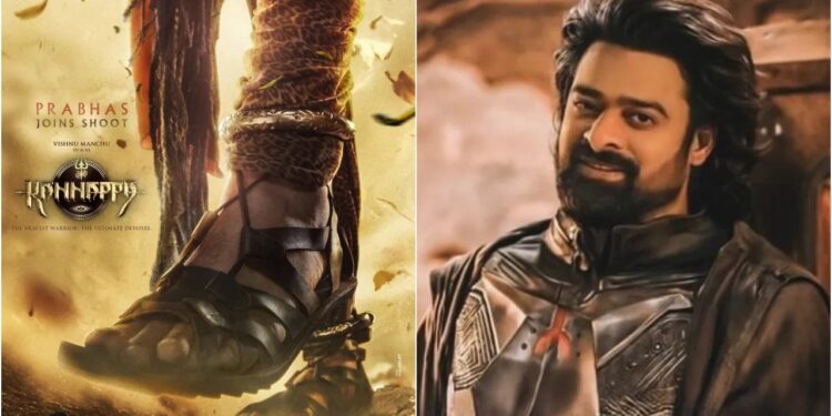ಕಣ್ಣಪ್ಪ ವೇಶದಲ್ಲಿ ಕಿಚ್ಚು ಹೊತ್ತಿಸಿದ ನಟ ಪ್ರಭಾಸ್‌..