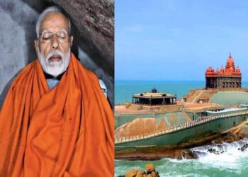 ಕನ್ಯಾಕುಮಾರಿಯಲ್ಲಿ ನಮೋ ಧ್ಯಾನ