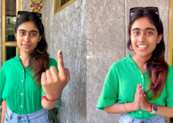 ಮತದಾನ ಮಾಡುವುದಕ್ಕಾಗಿಯೇ ಅಮೆರಿಕದಿಂದ ಬಂದ ವಿದ್ಯಾರ್ಥಿನಿ