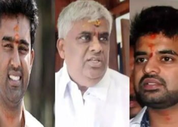 ಇಬ್ಬರು ಮಕ್ಕಳಿಗೆ ಖುದ್ದು ಊಟ & ಬಟ್ಟೆ ತಂದುಕೊಟ್ಟ ಹೆಚ್.ಡಿ.ರೇವಣ್ಣ !