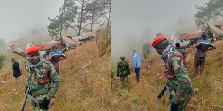 ಮಿಲಿಟರಿ ವಿಮಾನ ಪತನ ; ಮಲಾವಿಯ ಉಪಾಧ್ಯಕ್ಷ ಸೇರಿ 9 ಜನ ದುರ್ಮರಣ