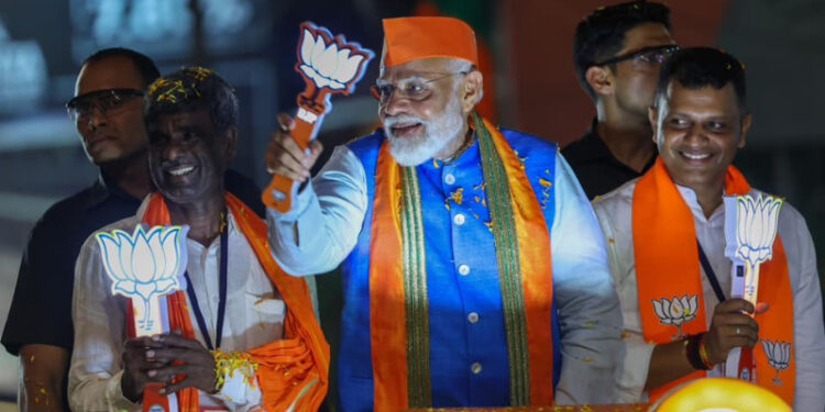 ಅವಕಾಶವಾದಿ ವಿಪಕ್ಷಗಳಿಗೆ ಮತದಾರ ಸರಿಯಾದ ಪಾಠ ಕಲಿಸಲಿದ್ದಾರೆ; ಪ್ರಧಾನಿ ಮೋದಿ