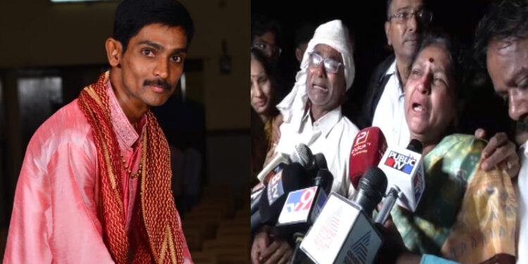 ರೇಣುಕಾಸ್ವಾಮಿ ಅಂತ್ಯಕ್ರಿಯೆ; ಮುಗಿಲು ಮುಟ್ಟಿದ್ದ ಕುಟುಂಬಸ್ಥರ ಆಕ್ರಂದನ