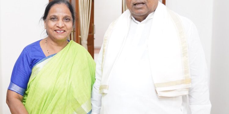 ಸಿಎಂ ಭೇಟಿಯಾದ ಬಲ್ಕಿಸ್ ಬಾನು