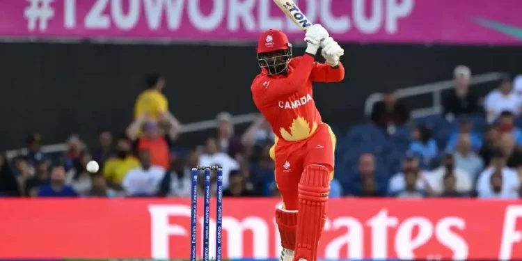 ಪಾಕ್ ವಿರುದ್ಧದ ಪಂದ್ಯದಲ್ಲಿ ದಾಖಲೆ ಬರೆದ ಕೆನಡಾ ಆಟಗಾರ