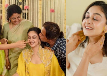 ತಮಿಳು ನಟ ಉಮಾಪತಿ ಕೈ ಹಿಡಿದ; ಅರ್ಜುನ್ ಸರ್ಜಾ ಪುತ್ರಿ