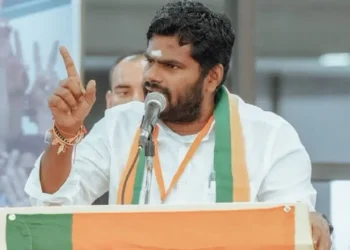 ಮಾಜಿ ಐಎಎಸ್ ಅಧಿಕಾರಿ ಅಣ್ಣಾಮಲೈ ಭಾವಚಿತ್ರ ಹಾಕಿ ಮೇಕೆ ಬಲಿ