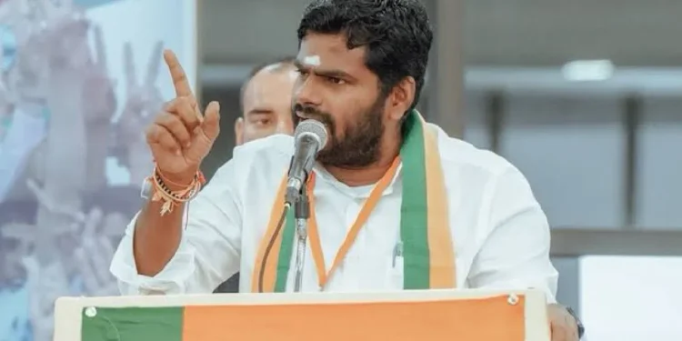 ಮಾಜಿ ಐಎಎಸ್ ಅಧಿಕಾರಿ ಅಣ್ಣಾಮಲೈ ಭಾವಚಿತ್ರ ಹಾಕಿ ಮೇಕೆ ಬಲಿ