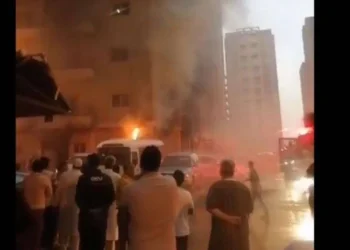 ಕಟ್ಟಡದಲ್ಲಿ ಅಗ್ನಿ ಅವಘಡ; 35 ಜನ ಸಜೀವ ದಹನ