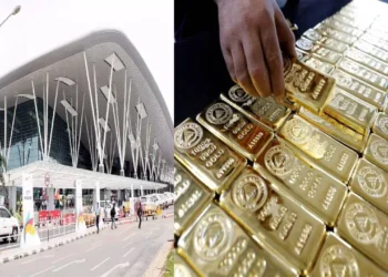 ಅಕ್ರಮವಾಗಿ ಸಾಗಿಸುತ್ತಿದ್ದ 6 ಕೋಟಿಗೂ ಅಧಿಕ ಮೌಲ್ಯದ ಚಿನ್ನ ವಶಕ್ಕೆ