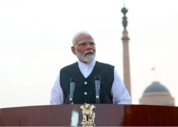 ಮೂರನೇ ಬಾರಿಗೆ ಪ್ರಧಾನ ಸೇವಕನಾಗಿ ಅಧಿಕಾರ ಸ್ವೀಕರಿಸಲಿರುವ ಮೋದಿ