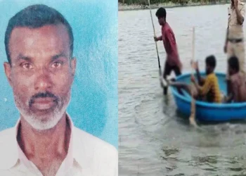 ಪೊಲೀಸರಿಂದ ತಪ್ಪಿಸಿಕೊಳ್ಳಲು ಕೆರೆಗೆ ಜಿಗಿದ ವ್ಯಕ್ತಿ; ಮುಂದೇನಾಯ್ತು?