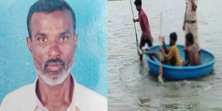 ಪೊಲೀಸರಿಂದ ತಪ್ಪಿಸಿಕೊಳ್ಳಲು ಕೆರೆಗೆ ಜಿಗಿದ ವ್ಯಕ್ತಿ; ಮುಂದೇನಾಯ್ತು?