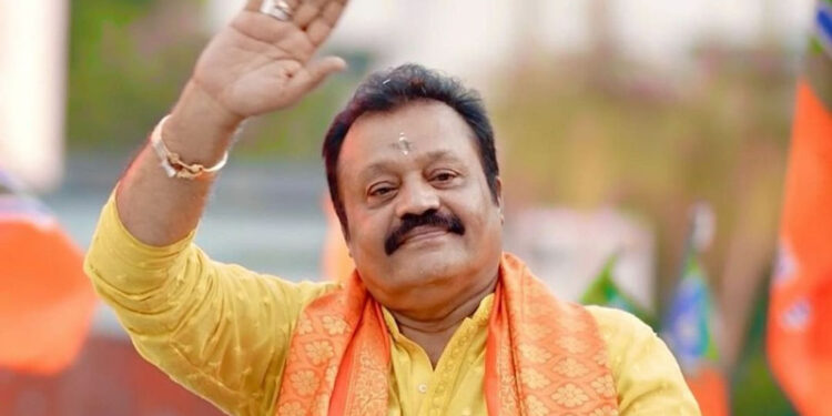 a blooming lotus in kerala victory for suresh gopi