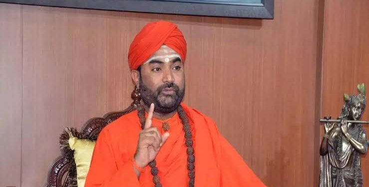 ಡಿಕೆಶಿ ಸಿಎಂ ಆಗಲಿದ್ದಾರೆ ಎಂದು ಭವಿಷ್ಯ ನುಡಿದ ವಚನಾನಂದ ಶ್ರೀ !