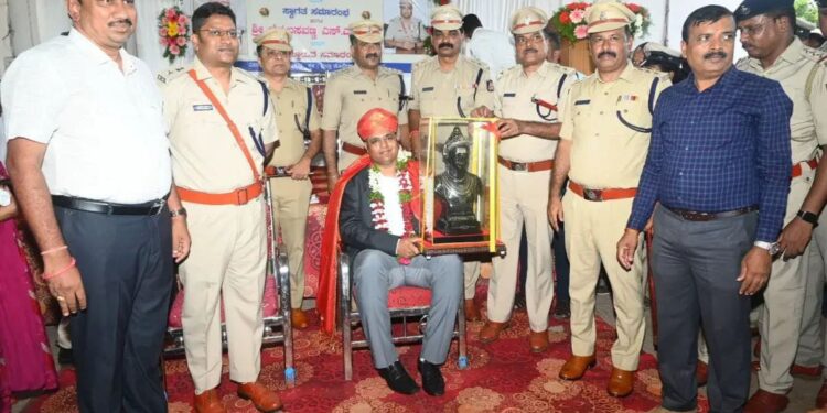 ಎಸ್ಪಿ ಚನ್ನಬಸವಣ್ಣ ಬೀಳ್ಕೊಡುಗೆ..
