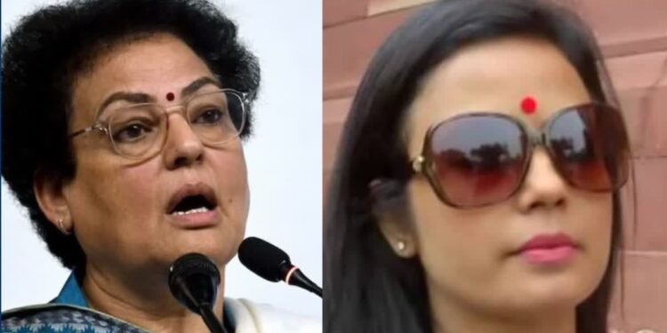 ಎಕ್ಸ್‌ ನಲ್ಲಿ ಮಹುವಾ ಮೊಯಿತ್ರಾ ಅಸಭ್ಯ ಕಮೆಂಟ್‌ ; ಎಕ್ಸ್‌ ಗೆ ಮಾಹಿತಿ ಕೇಳಿದ ಪೋಲೀಸರು