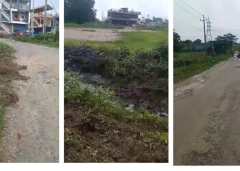 ಚನ್ನೇಗೌಡ ಹುಂಡಿ ಗೆ ಹೋಗುವ ರಸ್ತೆ ಚರಂಡಿ ಸ್ವಚ್ಛತೆ….