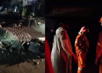 ವಯನಾಡ್‌ ಭೂಕುಸಿತಕ್ಕೆ 9 ಮಂದಿ ಬಲಿ ; ಹತ್ತಾರು ನಾಗರಿಕರು ಮಣ್ಣಿನಡಿ ಸಿಲುಕಿರುವ ಶಂಕೆ