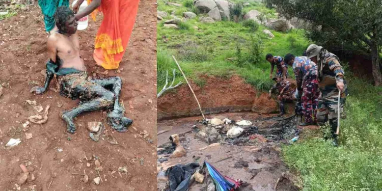 ಕುರಿಗಳ ರಕ್ಷಣೆಗೆ ಹೋಗಿ ಪ್ರಾಣಕ್ಕೆ ಕುತ್ತುತಂದುಕೊಂಡ ಕುರಿಗಾಯಿ..!!