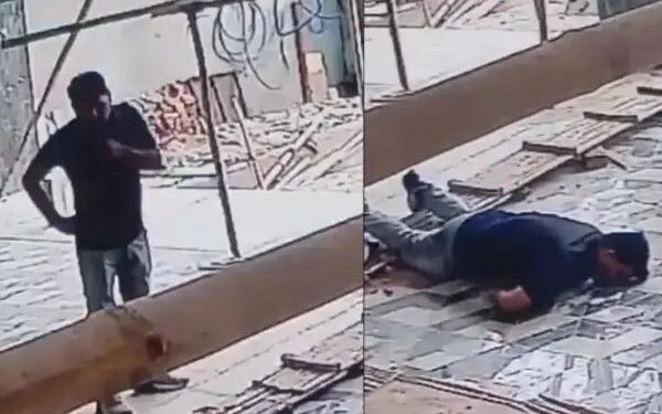 ನಿಂತಲ್ಲೇ ಕುಸಿದು ಬಿದ್ದು ಮೃತಪಟ್ಟ; ಭಯಾನಕ ವಿಡಿಯೋ ವೈರಲ್..