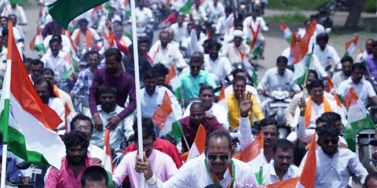 ಪ್ರತಿ ಮನೆ ಮೇಲೆ ತ್ರಿವರ್ಣ ಧ್ವಜ ಹಾರಾಡಲಿ: ಶಾಸಕ ಪ್ರಭು ಚವ್ಹಾಣ