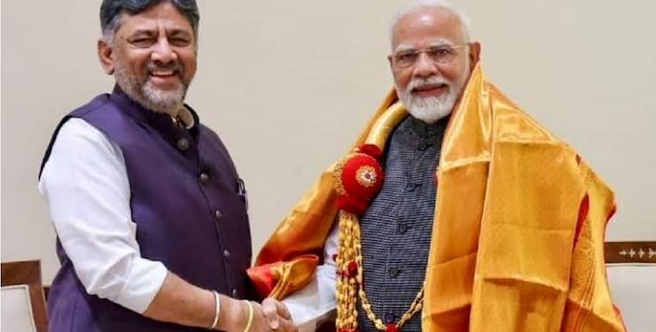 ಮೋದಿ ಡಿಕೆಶಿ ಮೀಟಿಂಗ್ – ಕಾಂಗ್ರೆಸ್ ಹೈಕಮ್ಯಾಂಡ್ ಫುಲ್ ಗರಂ !