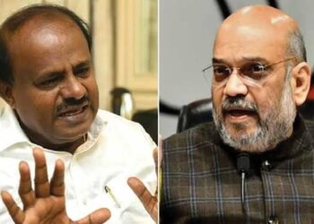 IPS ಅಧಿಕಾರಿ ವಿರುದ್ಧ ಅಮಿತ್ ಶಾಗೆ ಹೆಚ್.ಡಿ.ಕೆ ದೂರು – ಕ್ರಮದ ಭರವಸೆ ಕೊಟ್ಟ ಶಾ !