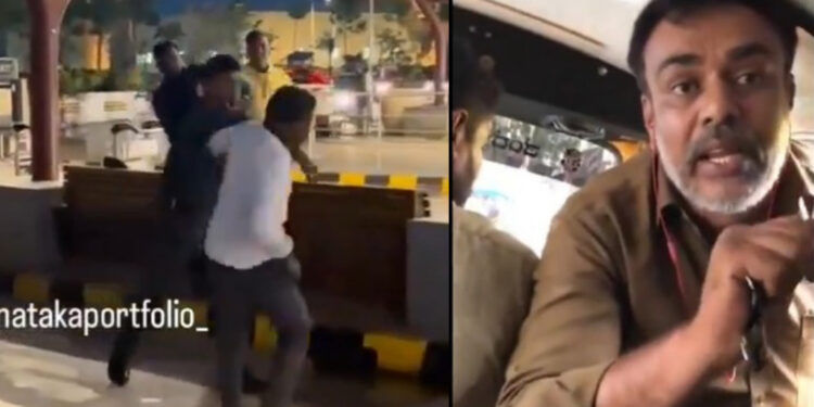 ಕನ್ನಡಿಗ ಆಟೋ ಚಾಲಕನ ಮೇಲೆ ಕೈಗೊಂಡ ಕ್ರಮ – ಹಿಂದಿ ಸೆಕ್ಯೂರಿಟಿ ಗಾರ್ಡ್ ಮೇಲೆ ಯಾಕಿಲ್ಲ ?!