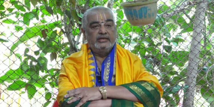 ಕಲಬೆರಕೆ ಲಡ್ಡು ಬಗ್ಗೆ ಮುನ್ನೆಚ್ಚರಿಕೆ ನೀಡಿದ್ದ ಟಿಟಿಡಿ ಮಾಜಿ ಮುಖ್ಯ ಅರ್ಚಕ