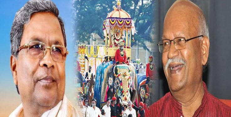 ಸಾಹಿತಿ ಹಂ.ಪ. ನಾಗರಾಜಯ್ಯ ನವರಿಂದ ದಸರಾ ಉದ್ಘಾಟನೆ