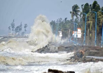 ಬಂಗಾಳಕೊಲ್ಲಿಯಲ್ಲಿ ಚಂಡಮಾರುತ ;