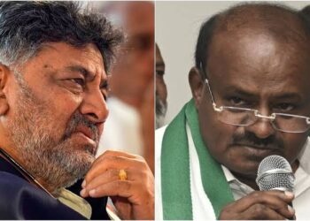 ಮೈತ್ರಿಯಿಂದ ನಿಖಿಲ್ ಸ್ಪರ್ಧೆ ಫಿಕ್ಸ್ ?! ಡಿಕೆಶಿಗೆ ಕುಮಾರಸ್ವಾಮಿ ಸಖತ್ ಟಾಂಗ್ !