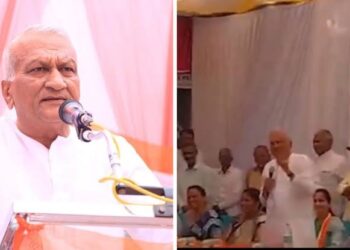 ಶಾಸಕರ ಮರಾಠ ಪ್ರೇಮಕ್ಕೆ ಕನ್ನಡಿಗರ ಆಕ್ರೋಶ – ರಾಜು ಕಾಗೆ  ಭಾಷಣಕ್ಕೆ ತೀವ್ರ ವಿರೋಧ !