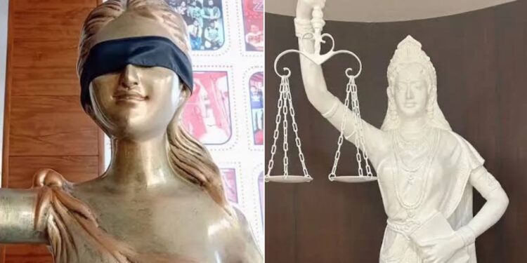 ಕೊನೆಗೂ ಕಣ್ಣು ತೆರೆದ ನ್ಯಾಯ ದೇವತೆ – ಕಣ್ಣಿಗೆ ಕಟ್ಟಿದ್ದ ಕಪ್ಪುಪಟ್ಟಿ ಇನ್ಮುಂದೆ ಇರಲ್ಲ !