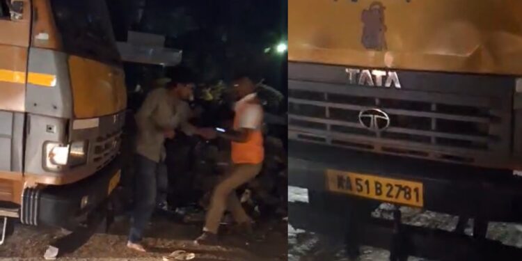 ಕನ್ನಡಿಗ ಲಾರಿ ಡ್ರೈವರ್ ಮೇಲೆ ತಮಿಳುನಾಡು ಪೊಲೀಸ್ ಹಲ್ಲೆ – ರೂಪೇಶ್ ರಾಜಣ್ಣ ಆಕ್ರೋಶ !