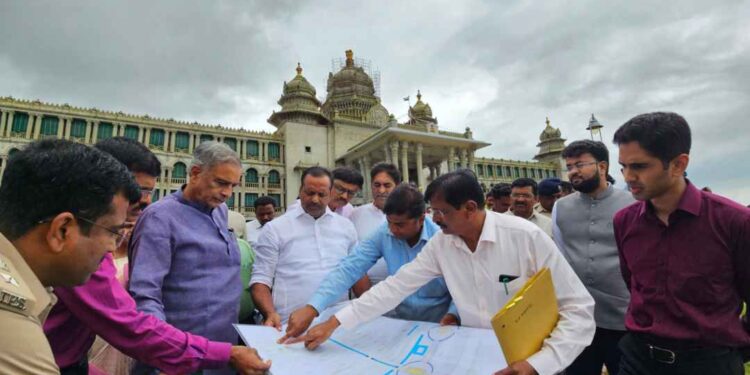ಚಳಿಗಾಲದ ಅಧಿವೇಶಕ್ಕೆ ತಯಾರಿ., ಸಭಾಧ್ಯಕ್ಷರ ಪರಿಶೀಲನೆ