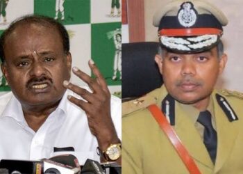 ಹೆಚ್.ಡಿ.ಕುಮಾರಸ್ವಾಮಿ & ನಿಖಿಲ್ ವಿರುದ್ಧ FIR ! ಐಪಿಎಸ್ ಅಧಿಕಾರಿ ಚಂದ್ರಶೇಖರ್ ರಿಂದ ದೂರು ದಾಖಲು !