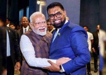 ಗಯಾನದಲ್ಲಿ ಮೋದಿ ಮಾತು – ಭಾರತ ಪ್ರಜಾಪ್ರಭುತ್ವದ ತಾಯಿ ಎಂದ ನಮೋ !