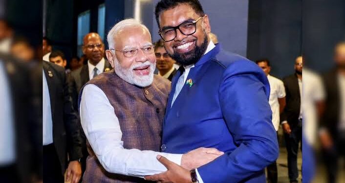 ಗಯಾನದಲ್ಲಿ ಮೋದಿ ಮಾತು – ಭಾರತ ಪ್ರಜಾಪ್ರಭುತ್ವದ ತಾಯಿ ಎಂದ ನಮೋ ! 